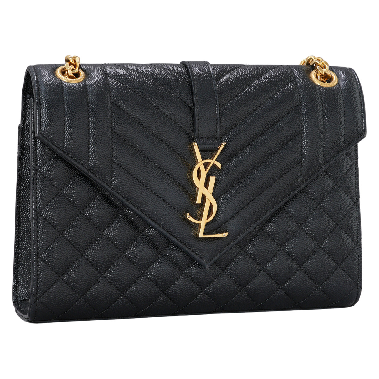 YVES SAINT LAURENT(USED)생로랑 487206 엔벨로프 체인 숄더백